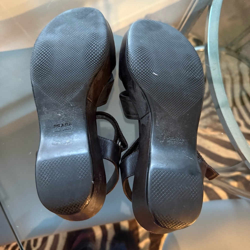 Brown PRADA  Sandals - Picture 4 of 8
